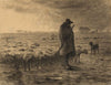 Shepherd Returning With His Flock