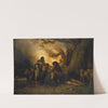 Shepherd Struck by Lightning (1844) by Jakob Becker