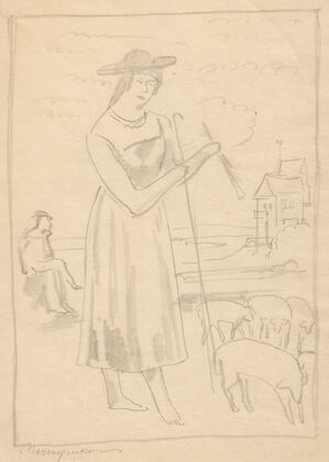 Shepherdess (1915)