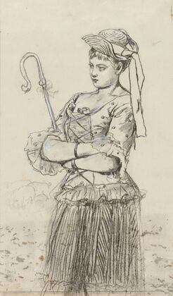 Shepherdess (c. 1878)