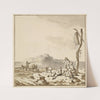 Shepherds at rest (late 18th century) by Ferdinand Kobell