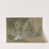 Sheridan receiving reports after the battle Sept. 19 by Alfred Rudolph Waud