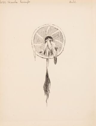 Shield, illustration for The Song of Hiawatha (1889)