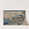 Shinagawa (from the series Fifty-three Stations of the Tokaido) (1797-1858) by Utagawa Hiroshige II