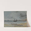 Ship Aground Brighton by Joseph Mallord William Turner
