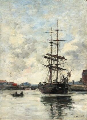 Ship on the Touques