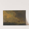 Shipping in a storm by Charles Brooking