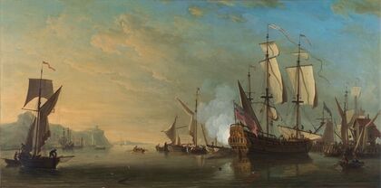 Shipping off Dover