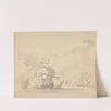 Ships and Sailboats on a Calm Sea by Sawrey Gilpin