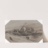 Ships Heeling Over in a Stormy Sea by François Louis Thomas Francia