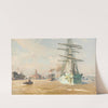 Ships in Hamburg by Erich Kips