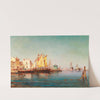 Ships in the Harbour by Charles Malfroy