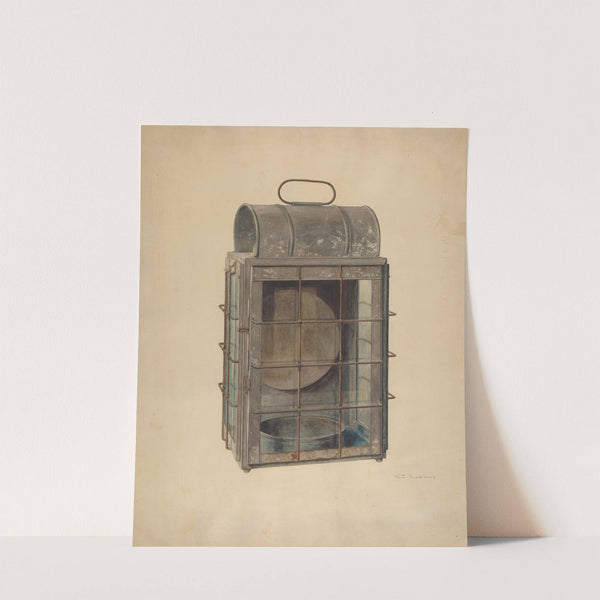 Ship's Lantern by Arthur Ringold