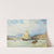Ships Off A Town In A Mountainous Landscape by Charles Bentley