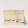 Ships on a Calm Sea by Francis Swaine