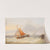 Ships on moving sea by Charles Louis Verboeckhoven