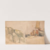 Ships on the beach by Samuel Austin