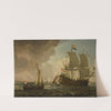 Ships on the sea by Lieve Pietersz. Verschuier