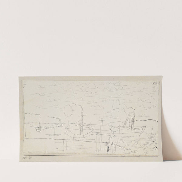 Ships (1915) by Paul Klee