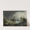 Shipwreck during the storm on 1–3 March by Follower of Ludolf Backhuysen