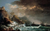 Shipwreck in a Rocky Inlet