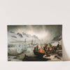 Shipwreck Victims On Icefloe (1876 - 1877) by François–Auguste Biard