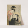 Shirai Gonpachi and Komurasaki, from the series &#039;Beauties in Joruri Roles (Bijin awase joruri kagami)&#039; by Ichirakutei Eisui