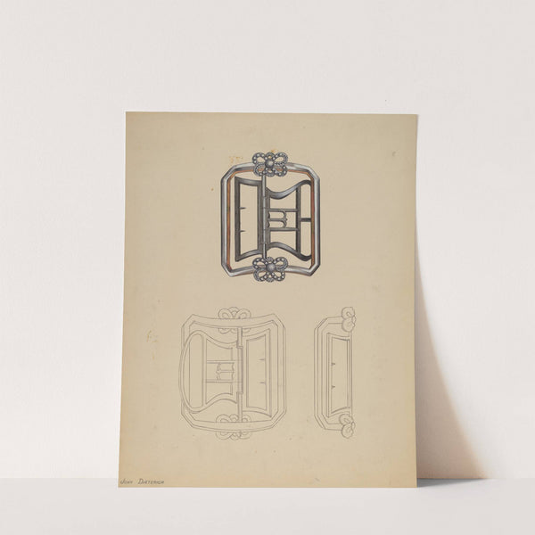 Shoe Buckles by John Dieterich