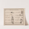 Shoe, Door, Sticks, Gate, Hen, Bell, Curtain, Meeting, Preaching, Plenty (1855) by Sherman &amp; Co.