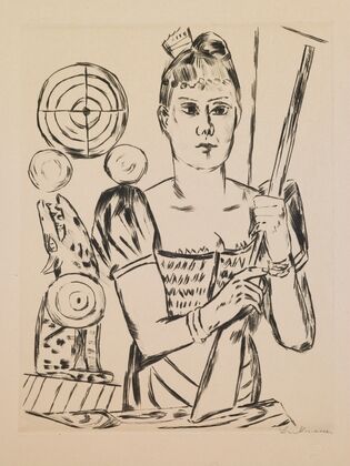 Shooting Gallery, plate 4 from the portfolio ‘Annual Fair’ (1921)
