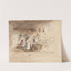 Shopping in the Rows, Chester by Sir David Wilkie