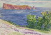 Shore Scenes with Trees and Cliff