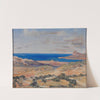 Shore with Blue Sea by Eleanor Harris