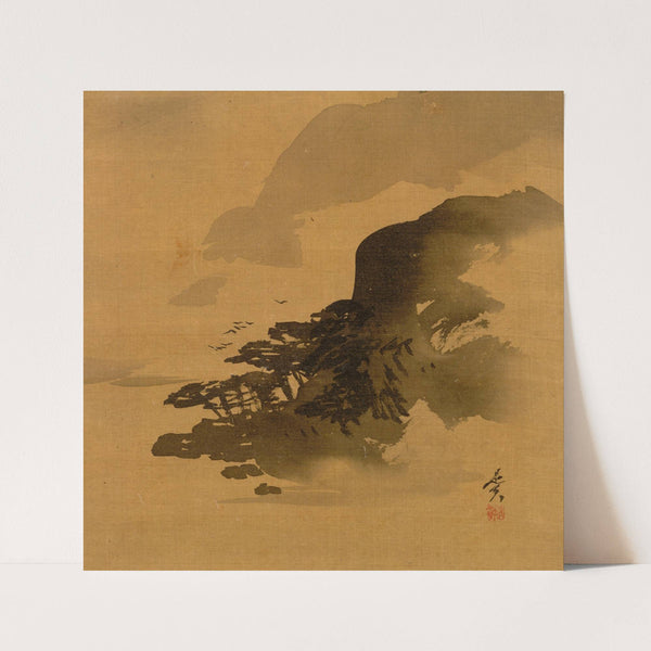 Shoreline with Birds (1847) by Shibata Zeshin