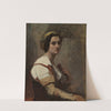 Sibylle by Jean-Baptiste-Camille Corot
