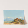 Sicilian Landscape, Etna in the Background by Max Friedrich Rabes