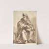 Siddende profet by Giovanni Battista Merano
