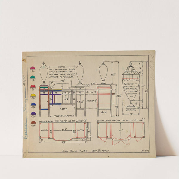 Side Board by John Dieterich