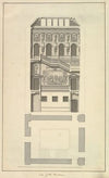Side of the Staircase, Houghton Hall, Norfolk, Elevation