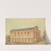 Side view of building by Paul J. Pelz