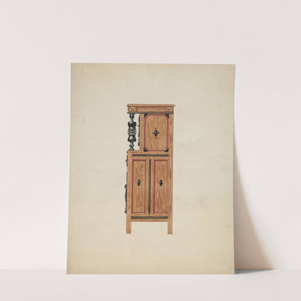 Side View of Hartford Cupboard by Martin Partyka