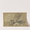 Siege of Petersburg. 18th Corps (1864) by Alfred Rudolph Waud