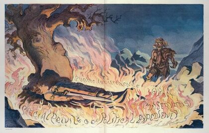 Siegfried and the magic fire