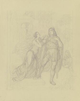 Siegfrieds Abschied von Kriemhild