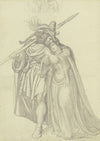 Siegfrieds Abschied von Kriemhild.