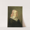 Sientje Nijkerk-Servaas at the age of 90, 1857 by Jozef Israëls