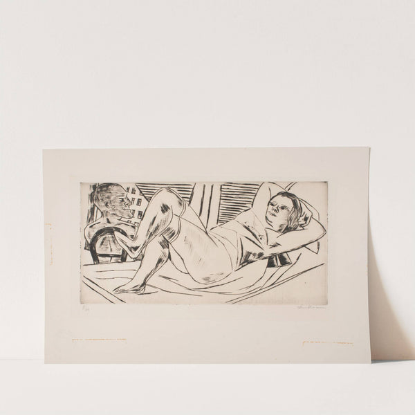 Siesta (1923) by Max Beckmann