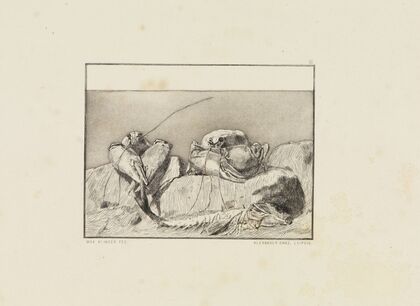 Siesta (Siesta I) (Radierte Skizzen, Opus I, Blatt 3)