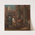 Sign for a paviour (ca. 1725) by William Hogarth
