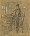 Signal Telegraph Machine and operator – Fredericksburg